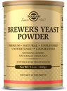 Solgar Brewer's Yeast Powder, 14 oz - Rich Source of Amino Acids, B-Complex Vitamins, Minerals, & Protein - Natural, Unflavored, Unsweetened - Dairy Free, Vegetarian - 13 Servings (Packaging may vary)
