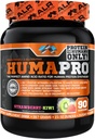Humapro | Amino Acids Protein Matrix for Humans | 99% Utilization for Lean Muscle | Vegan, Gluten Free | 667g / 90 Servings (Strawberry Kiwi)