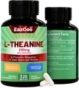 L-Theanine 200mg, Amino Acid Supplement to Support Relaxation, Stress, L Theanine Capsules - Non-GMO, Gluten Free, 240 Veg Capsules