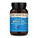 Dr. Mercola Antarctic Krill Oil - 1,000 mg - Omega-3 Supplement with EPA & DHA - Supports Brain, Heart, Joint & Immune Health - GMO-Free, Gluten-Free & Soy-Free - 60 Capsules (30 Servings)