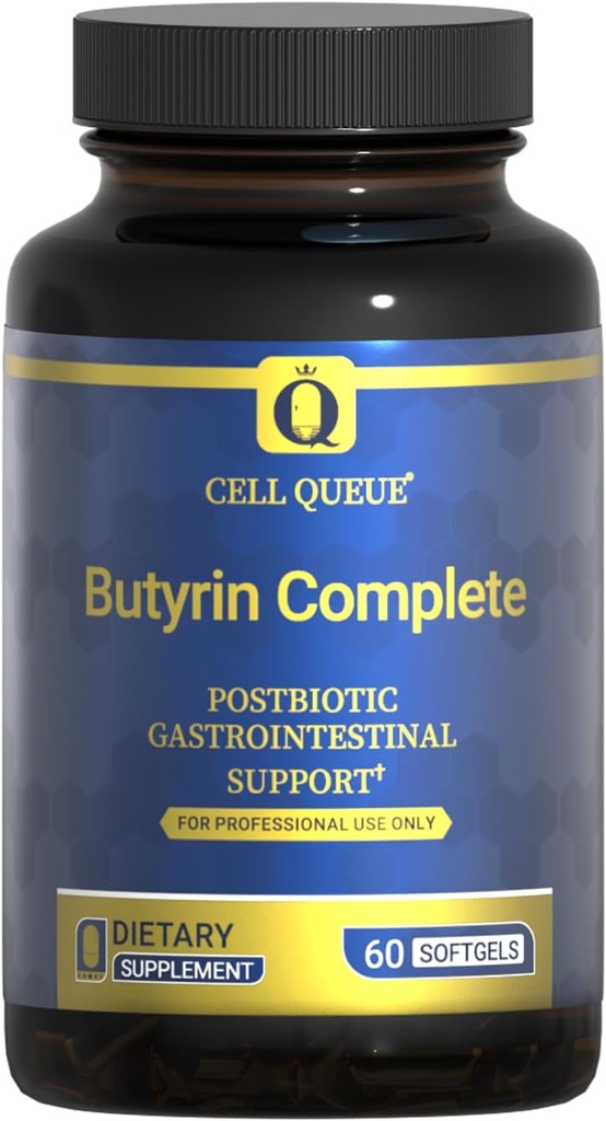 Butyrate Supplement - 3-in-1 Butyric Acid (Tributyrin) Postbiotics for Gut Health & Leaky Gut Support, Colon Health, Bloating, Constipation, Modulating Intestinal Flora, 60 Softgels