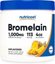 Nutricost Bromelain Powder 4 OZ - Non-GMO, Vegetarian, Gluten Free