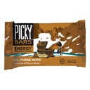 Picky Bars Real Food Energy Bars, Plant Based Protein, All-Natural, Gluten Free, Non-GMO, Non-Dairy, Ah, Fudge Nuts, Pack of 10