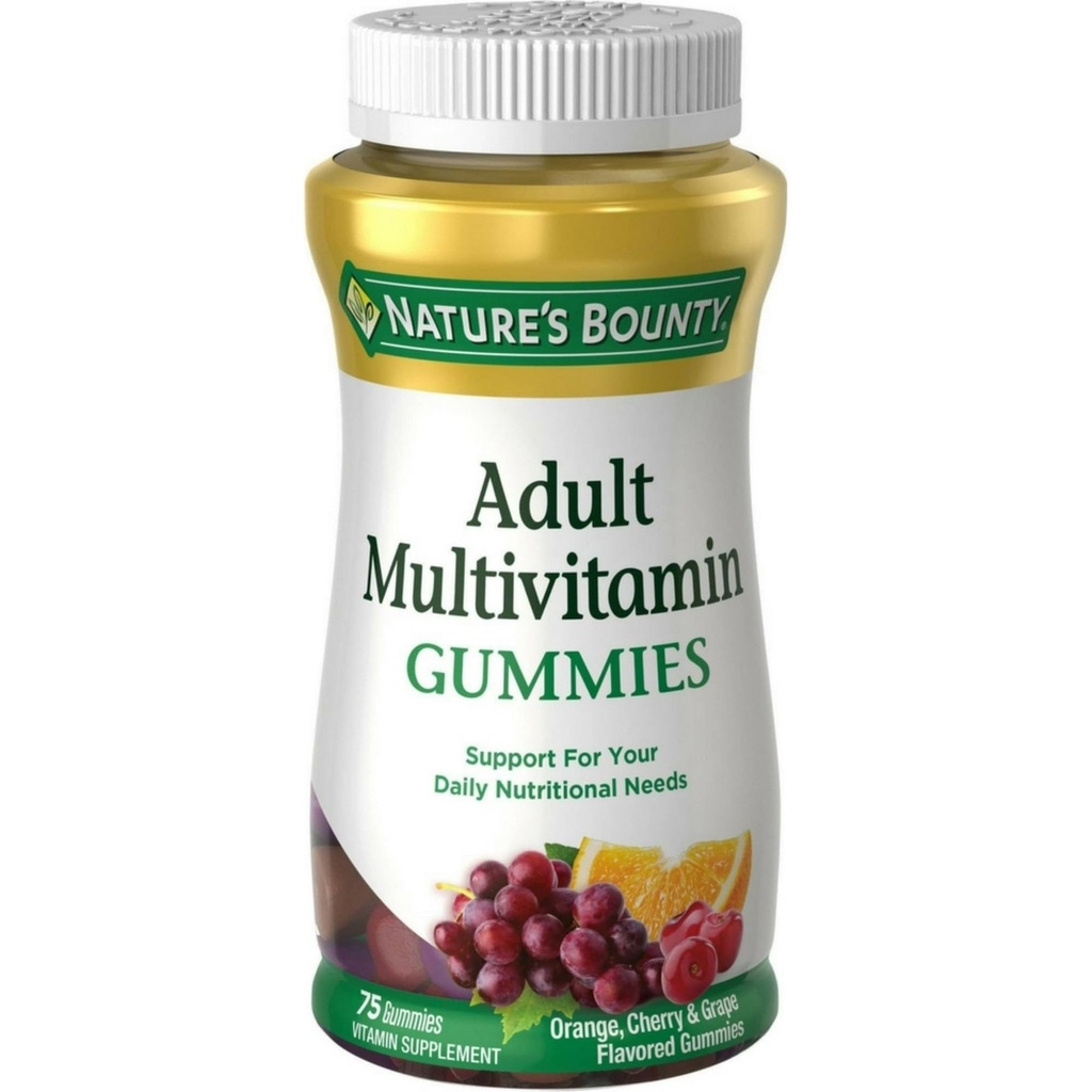 Nature's Bounty Your Life Multivitamin Adult Gummies 75 Each (Pack of 3)