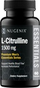 Nugenix Essentials L-Citrulline Supplement for Enhanced Blood Flow and Performance - 1500 mg, 60 Capsules