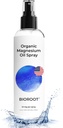 Organic Magnesium Spray - 8oz (Single) - 100% Pure Magesium Oil, Fast Absorbent, Magnesium Spray for Feet & Body, USP Grade