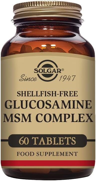 Solgar Glucosamine MSM Complex Tablets, 60 Count