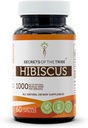 Secrets of the Tribe Hibiscus 60 Capsules, 1000 mg, Hibiscus Sabdariffa Dried Flower (60 Capsules)
