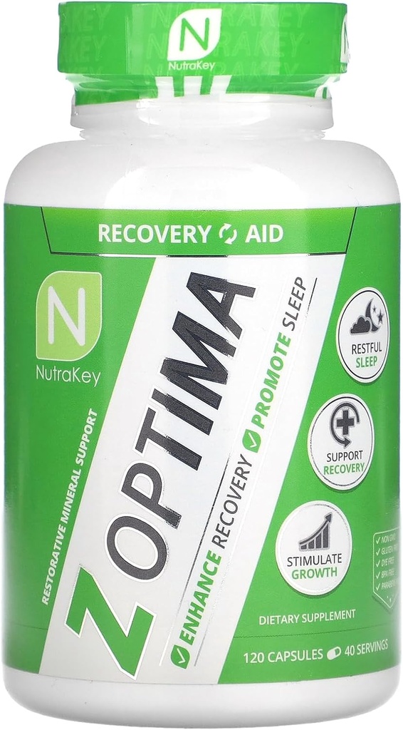NutraKey Z Optima Capsules, 120 Count