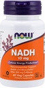NADH with Ribose, 10 mg, 60 Veg Caps by Now Foods (Pack of 3)