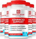 (5 Pack) Trusted Relief Capsules, Official TrustedRelief Complete Support Pills, All Natural Formula for Stable Levels & Healthy Circulation, Premium Supplement Reviews (300 Capsules)