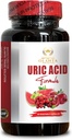 Generic uric Acid Level Pills - URIC Acid Support Formula - Water Retention Pills for Men, Immune Support, Citric Acid, Celery Seed, Tart Cherry, Green Coffee Beans, Pomegranate - 1 Bottle