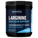 L-Arginine Powder - Nitric Oxide Supplement for Men and Women with L-Citrulline and Beet Root - Pre and Post Workout Support for Endurance and Recovery - Unflavored, 1 Month Supply (30 Scoops)