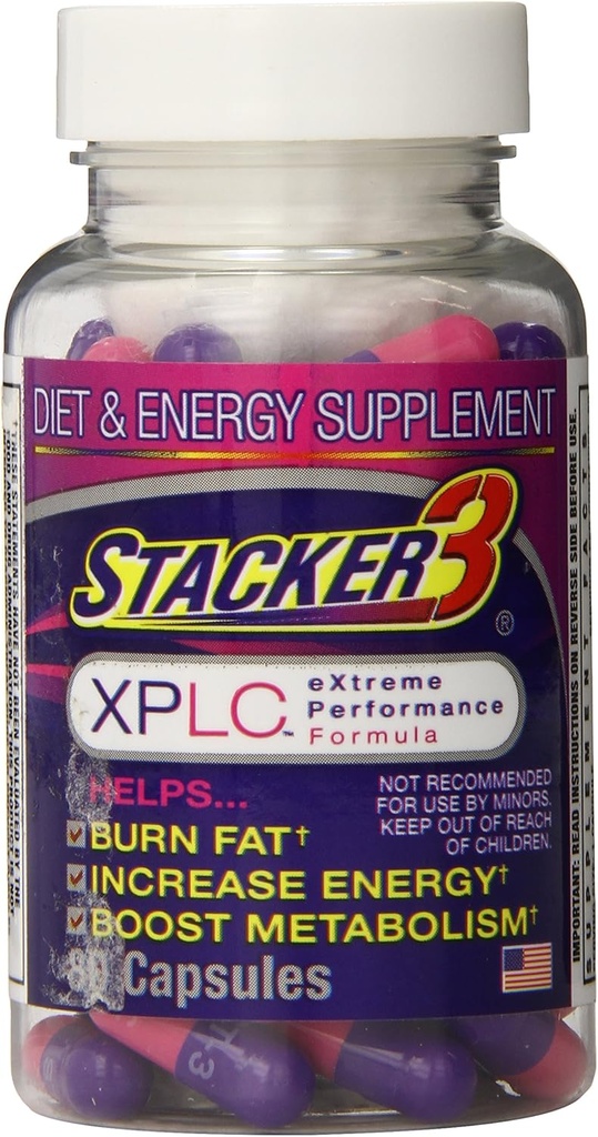 Original Stacker 3 XPLC Extreme Performance Formula, 80 Capsules
