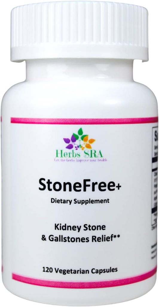 Stone Free Herbal Supplement - Natural Kidney & Gallstone Support - Premium Blend - Optimal Function - Gallbladder Health