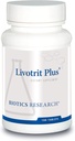 Biotics Research Livotrit Plus Liver Cleanse and Detox Support Supplement Natural Non GMO Herbal Blend with Milk Thistle 180 Tablets