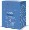 WHC QuattroCardio Omega-3 1200 mg, Vitamin D3 1000 IU, EPA 600 mg, DHA 495 mg, Vitamin K2 90 mcg, CoQ10 100 mg, Natural Orange, 30 Fish Oil Softgels, 30 CoQ10 Softgels & 30 Pearl Tablets Vitamin K2+D3