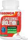 Liposomal Urolithin A 1660MG - Urolithin A Supplement 60 Capsules