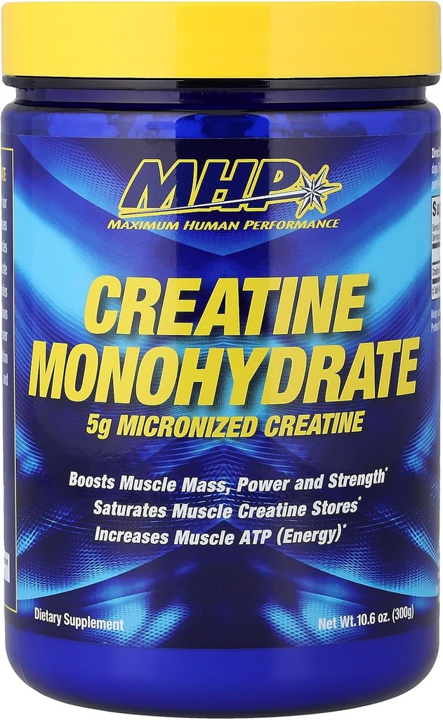 Maximum Human Performance Mhp Micronized Creatine, 300 g