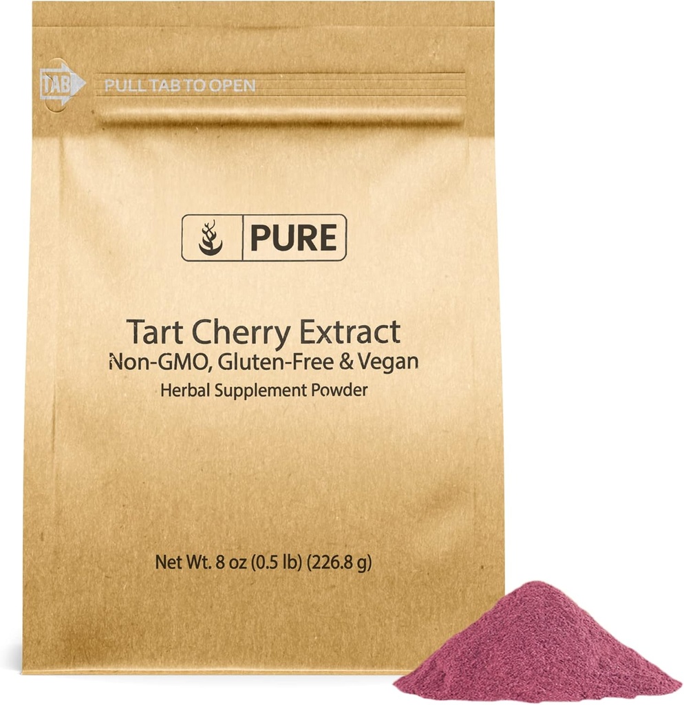 Pure Original Ingredients Tart Cherry Extract (8oz), Non-GMO, Herbal Supplement