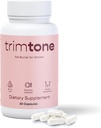 TRIMTONE Weight Loss Pills Women Mood Boosting Formula, Appetite Suppressant & Detox Cleanse Fat Burners for Women, Diet Pills That Work Fast for Women, Optimal for Belly Fat - 30 Capsules (1 Per Day)