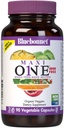 Bluebonnet Nutrition Maxi One (Iron-Free), Whole Food Multiple, Enzymes, Energy, Vitality, Gluten, Soy & Green Free, Kosher, Vegetarian Friendly, Non-GMO, 90 Count