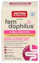 Jarrow Formulas Fem-Dophilus - 5 Billion CFU Per Serving - Women's Probiotic Supplement - Urinary Tract & Vaginal Health - Up to 30 Servings (Veggie Caps)