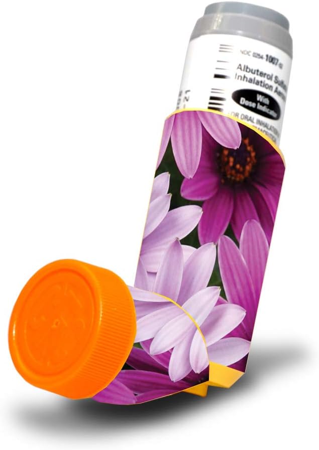 MightySkins Skin for Proventil HFA Asthma Inhaler - Sunflowers | Protective, Durable, and Unique Vinyl Decal wrap Cover | Easy to Apply, Remove, and Change Styles | Made in The USA