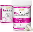 Bioactrin Vaginal Probiotics for Women - Formulated Bacterial Vaginosis Treatment, Yeast Infection and Vaginitis Relief - BV Treatment for Women Probiotic- pH Female Vaginitis Support - 56 Pills