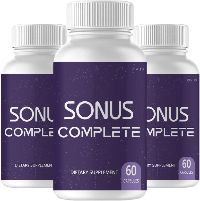 (3 Pack) Sonus Complete - Sonus Complete Tinnitus Support Supplement (180 Capsules)