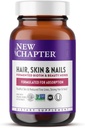New Chapter Hair Skin & Nails Vitamins with Fermented Biotin+astaxanthin Vegetarian Capsule, 30 Count (Pack of 1)