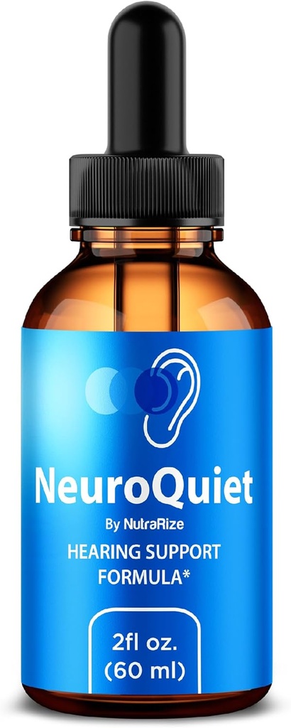 NeuroQuiet Drops – Official Hearing Support Formula with All-Natural Ingredients to Help Maintain Ear Wellness, Premium Gotas Review (30 Servings)