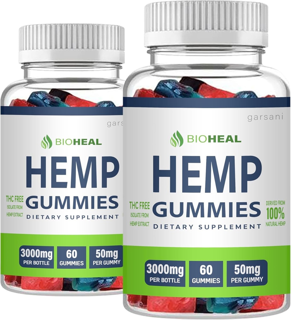 Bioheal Gummies - Bioheal Hemp Gummies (2 Pack, 120 Gummies)