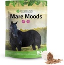 Silver Lining Herbs Mare Moods Horse Calming Supplement - Natural Hormone Balance & Calm for Horses - Herbal Horse Supplements for Mood & Reproductive Support - 1 lb 60-Day