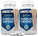 Justified Laboratories (2 Pack) Fungus Defend Pills 1.5 Billion CFU Probiotic 120 Capsules