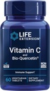 Life Extension Vitamin C and Bio-Quercetin®, Cardiovascular Health Supplement, Immune Support, Highly absorbable, quercetin, Vitamin C, Gluten Free, Non-GMO, Vegetarian, 60 Tablets