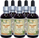 Yin Chen Hao (Artemisia Capillaris) Tincture, Organic Dried Herb Liquid Extract (Brand Name: HerbalTerra, Proudly Made in USA) 5x2 fl.oz (5x60 ml)