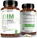Benevolent Nourishment Maximum Strength DIM Supplement 250mg – 90 Vcaps Diindolylmethane Ultra Complex Plus Chasteberry, Dong Quai Extract + More