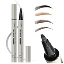 Microblading Eyebrow Pencil, Liquid Magical Multi-Tip Eyebrow Pencils for Women, Waterproof Eyebrow Pen for Natural Brow, Long Lasting Eyebrow Dye with Hair Like Strokes Brows Makeup Pen