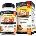 Turmeric Curcumin and Ginger Supplement - 95% Standardized Curcuminoids with BioPerine Black Pepper Extract for Ultra High Absorption - Natural Joint Support Supplement - Gluten-Free - 60 Capsules