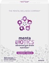 MentaBiotics® Advance Gut Brain Nutrition Prebiotic, Probiotic, and Phytobiotics, Raspberry Hibiscus, 30 Servings