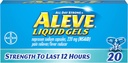 Aleve Liquid Gels 20 ea (Pack of 3)