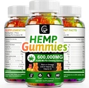 Hemp Gummies Extra Strength, Vegan, Non-GMO, Gluten-Free