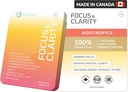 Focus & Clarity Nootropic Supplement – Brian Boost | L-Theanine, Caffeine, Lion’s Mane, Magnesium, Vitamin B6 & B12 | Brain Support, Memory, Focus & Energy | Mint Flavor (30 Chewables) (1)