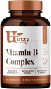 Utzy Naturals Vitamin B Complex | Contains All 8 Essential B Vitamins | with Choline and Inositol | 60 Capsules