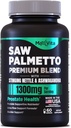 Prostate Premium - Saw Palmetto for Men, Stinging Nettle, Ashwagandha, Lycopene, Bladder & Urinary Relief, Prostate Supplement for Men, 60ct