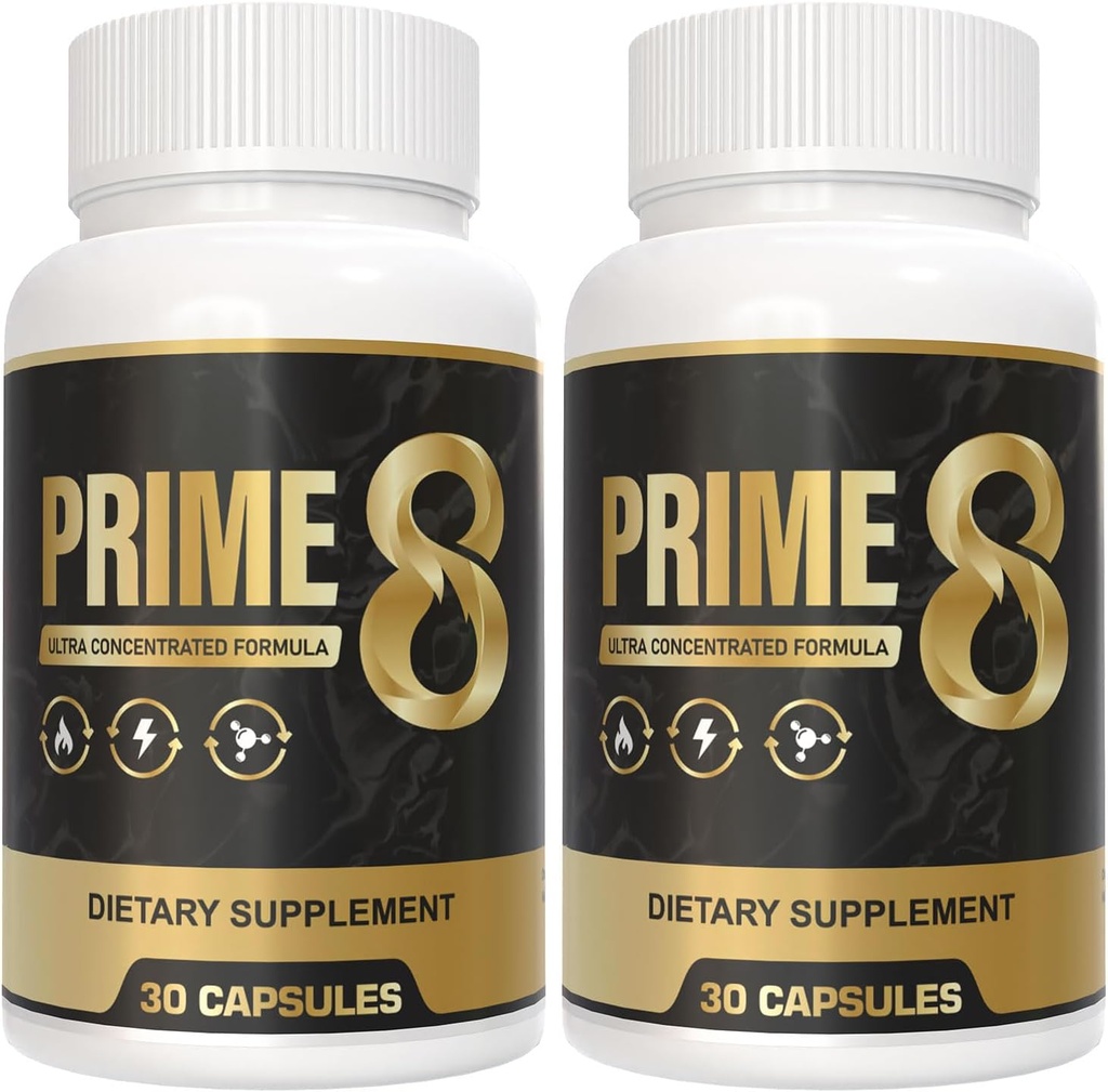 PRIME 8 100% Authentic Original | Prime8 Official Formula (2 Pack) for 60 Days