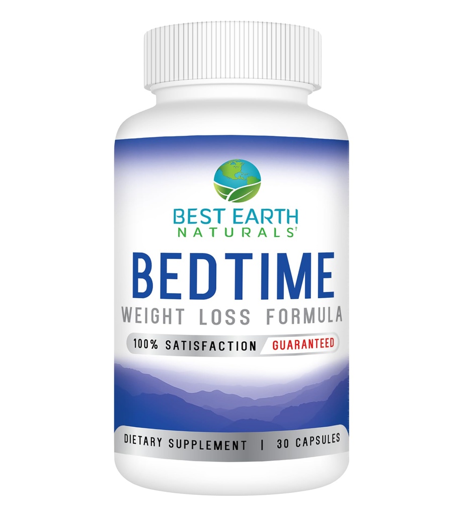 Best Earth Naturals Bedtime Weight Loss Supplement - 30 Day Supply