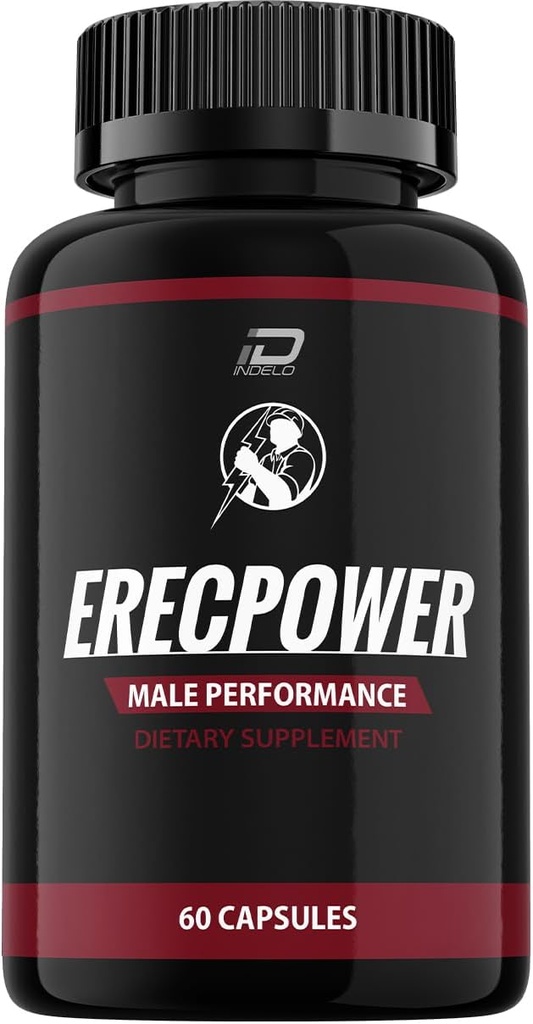 Erecpower Capsules for Men Supplement, Erecpower Pills, Erecpower Advanced Formula, Erecpower Reviews, Erecpower24 (1 Pack - 60 Capsules)