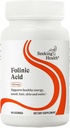 Seeking Health Folinic Acid - Methylated Form of Folate Precursor - Folinic Acid Supplement Supports Heart Health - Metabolically Active Alternative to Folate - 1360 mcg, 60 Lozenges